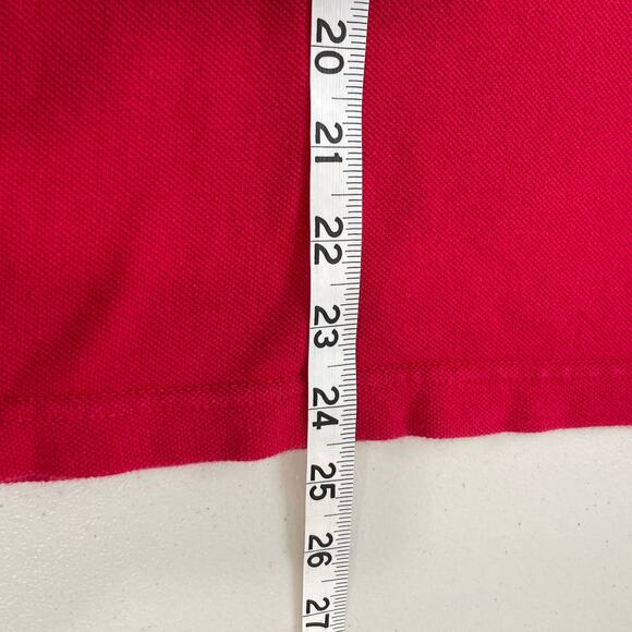 VINTAGE DISNEY Mickey Mouse Red Polo Shirt Collared Heart Embroidered 18/20W - Picture 8 of 8